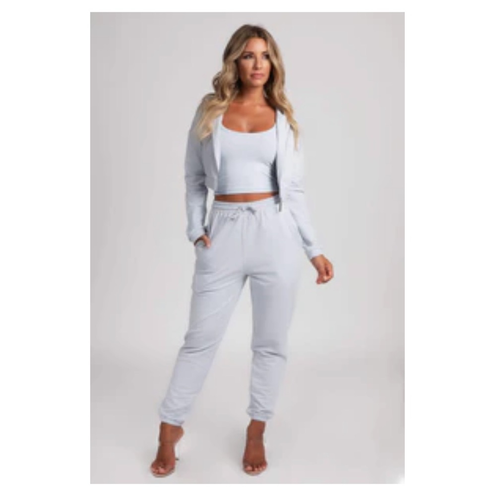 NWT Meshki Baby Blue Joggers Size S